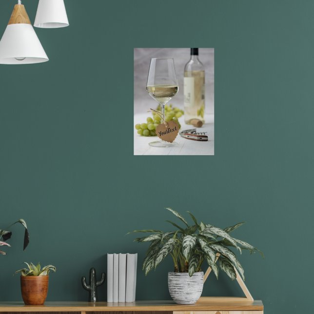 Poster Vinho Sommelier Vinha Ventilador Design (Sala de Estar 1)