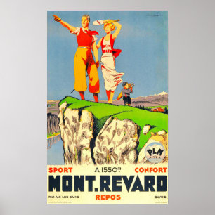 Poster Vintage 1930's Golf Print