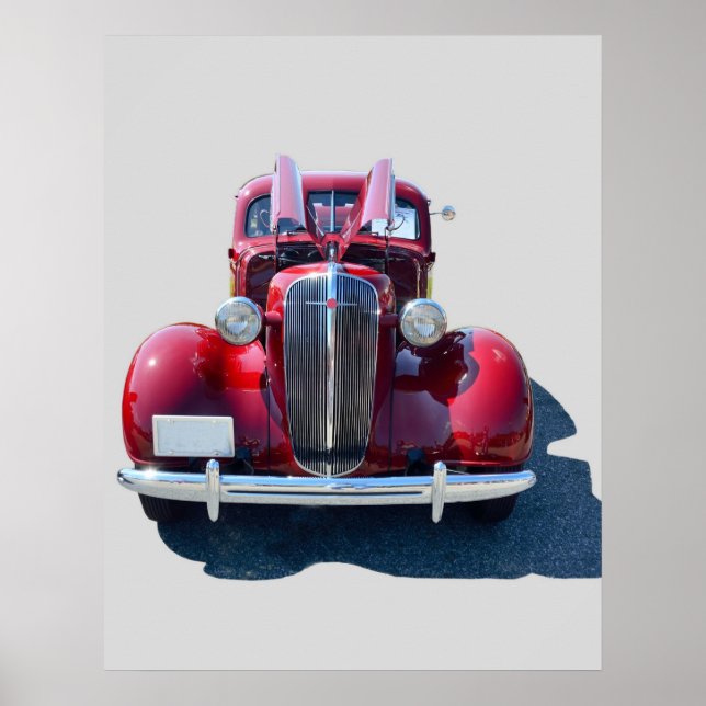 Pôster Vintage 1936 Chevrolet (Frente)