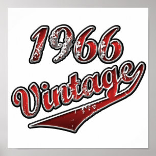 Pôster Vintage 1966