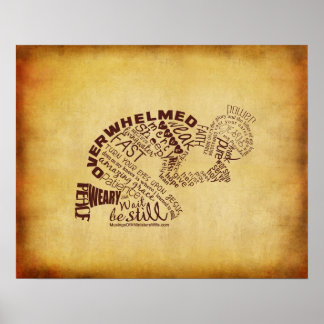 poster Vintage 20x16