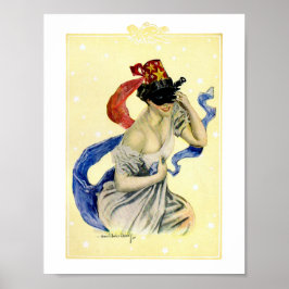 Poster Vintage 4º do Partido Mascarada Patriótico de julh