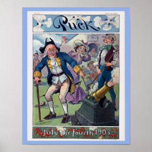 Poster Vintage 4o da imagem do cobrir do compartimento