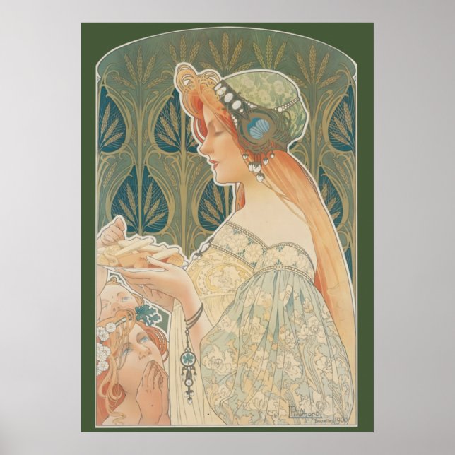 Poster Vintage Advertisement Henri Privat-Livemont (Frente)