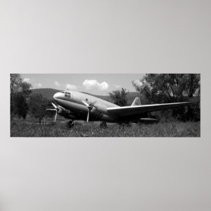Poster Vintage Airplane