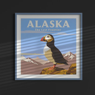 Poster Vintage Alaska