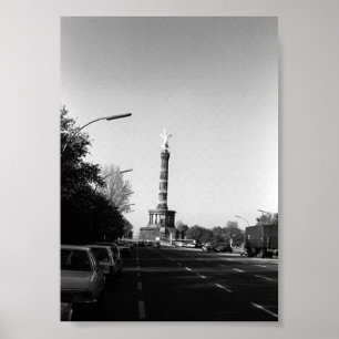 Poster Vintage Alemanha Berlim Rua 17 de junho