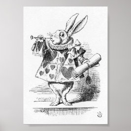 Poster Vintage Alice no País das Maravilhas