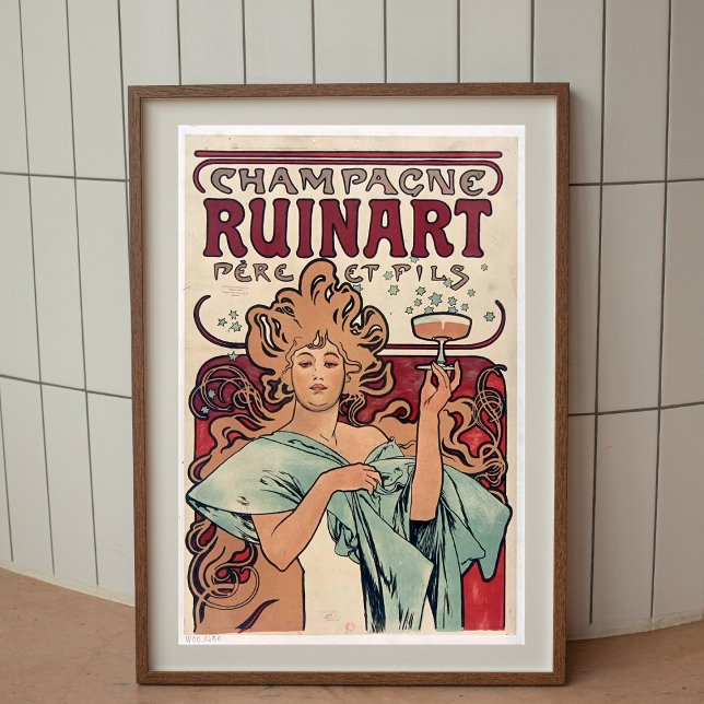 Poster vintage Alphonse Mucha Art Nouveau (Criador carregado)