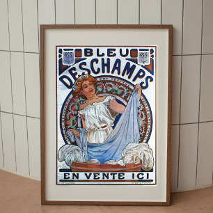 Poster vintage Alphonse Mucha Art Nouveau