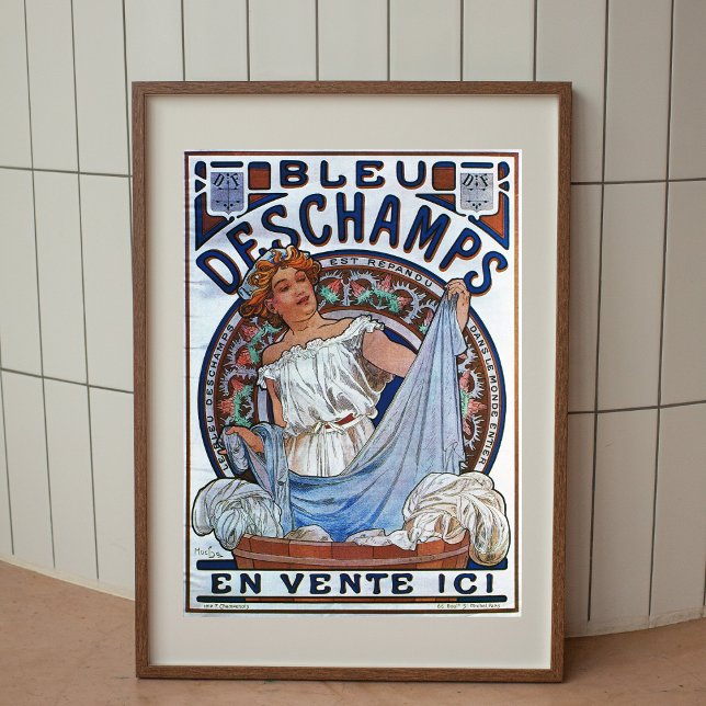 Poster vintage Alphonse Mucha Art Nouveau (Criador carregado)