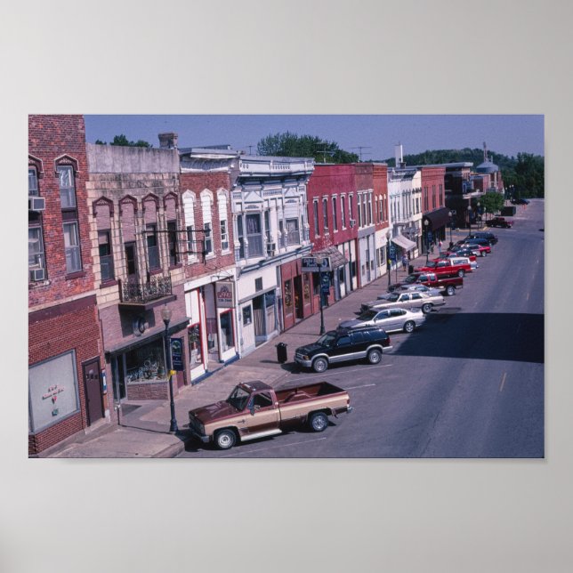 Poster Vintage American Scenery (Frente)