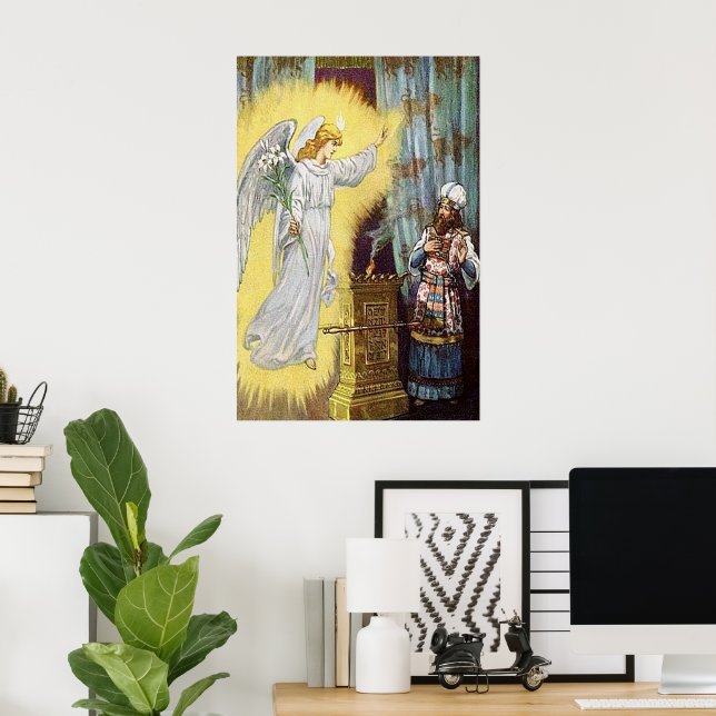 Poster vintage Ângulo (Escritório em casa)