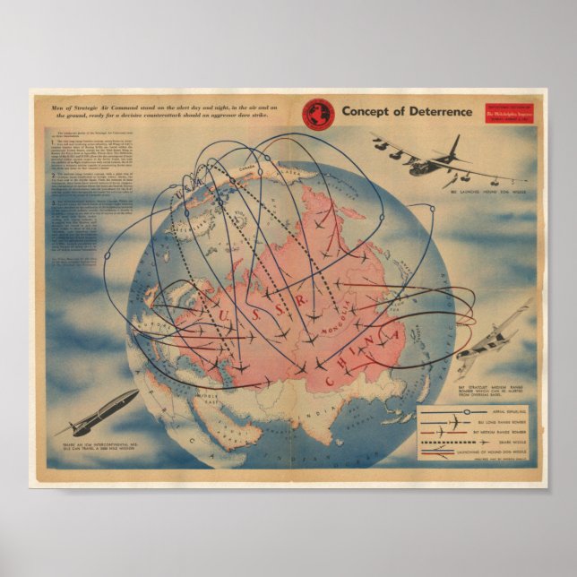 Poster Vintage Anti-Soviético Propaganda (Frente)