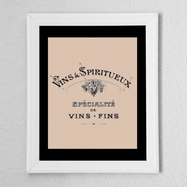 Poster Vintage Anúncio De Vinho Francês (Criador carregado)