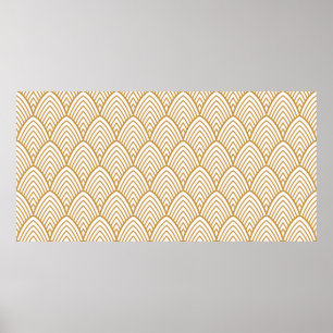 Poster Vintage art deco perfeitamente