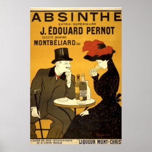 Poster Vintage Art Nouveau Absinthe Ad por L. Cappiello