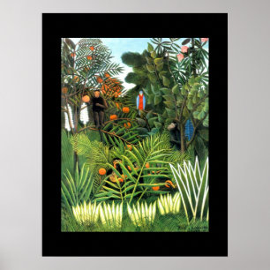 Poster Vintage Art The Jungle