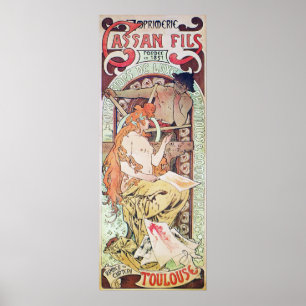 Pôster Vintage Arte Francesa