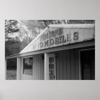 Vintage Auto Building Car Lot