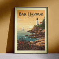 Vintage Bar Harbor Maine