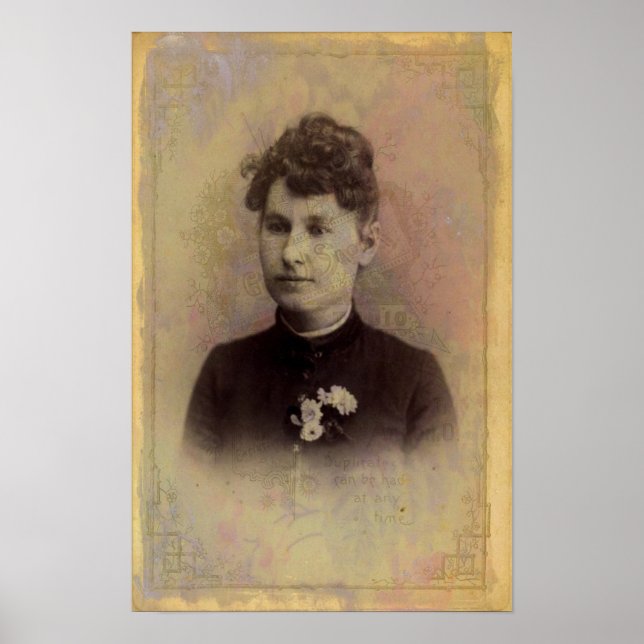 Pôster Vintage Beauty (Frente)