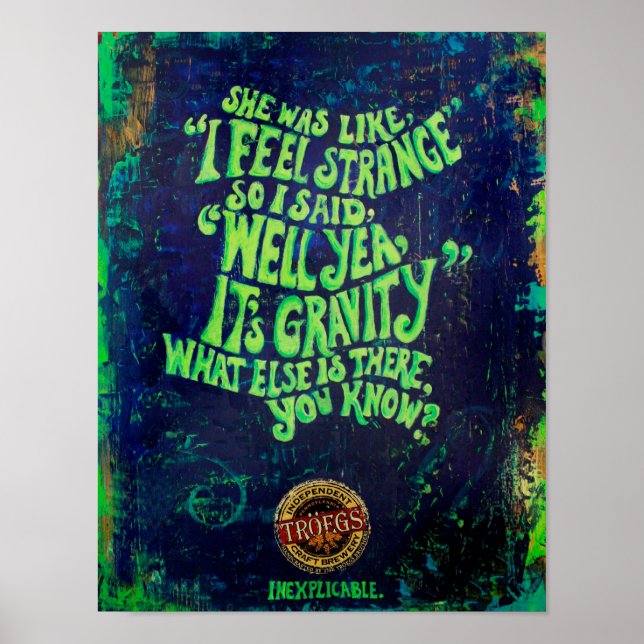 Poster Vintage Beer (Frente)