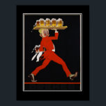 Poster vintage Beer Art Deco<br><div class="desc">Poster vintage Beer Art Deco, deco de arte, imagens retroradas, ilustrações de vintage, retrovisor, nouveau, deco image, viagens vintage, frança viagem, paris viagem, french, vintagestore, vintage, restaurante drco, retro, viagem, imagens vintage, vitoriano, imagens victorianas, gráficos vintage, populares, estilos de décor estilo retrô, legal, moderno, país, paisagens, lojas de vintage, posters...</div>