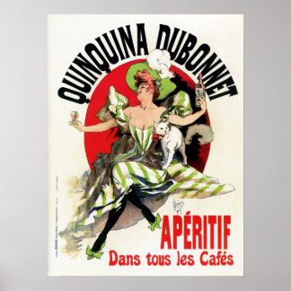 Pôster Vintage Belle epoque apéritif e