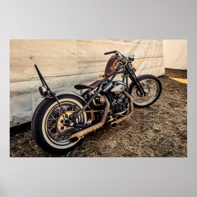 Poster Vintage Bike (Frente)