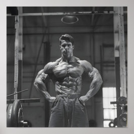 Poster Vintage Bodybuilder 4
