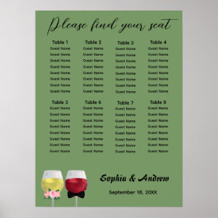 Poster Vintage Boho Casal