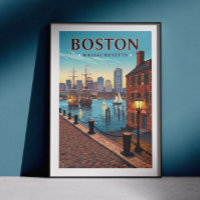Vintage Boston Massachusetts