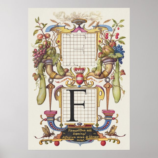 Poster Vintage Calliographic (Frente)