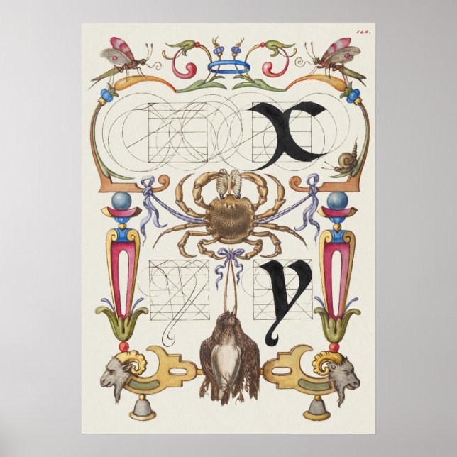 Poster Vintage Calliographic (Frente)