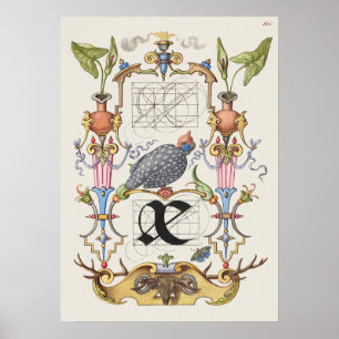 Poster Vintage Calliographic