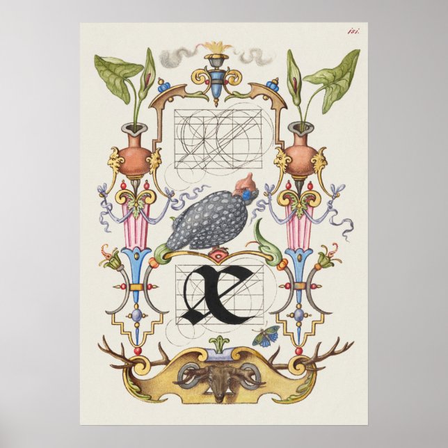 Poster Vintage Calliographic (Frente)