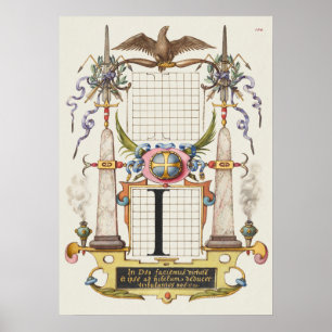 Poster Vintage Calliographic