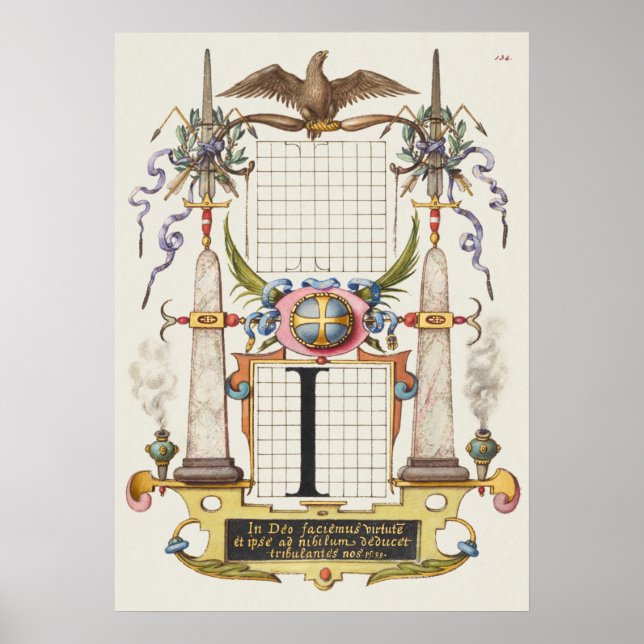 Poster Vintage Calliographic (Frente)