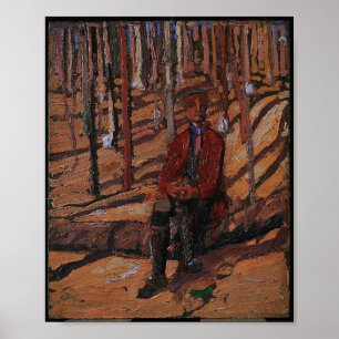 Poster Vintage canadense pintura Tom Thomson Sugar Bush