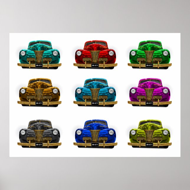 Poster Vintage clássico (Frente)