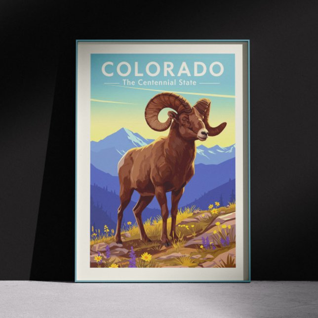 Poster Vintage Colorado (Criador carregado)