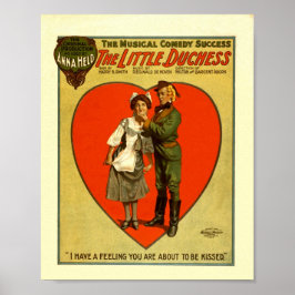 Poster Vintage Comedy Show Advertiment
