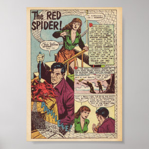 Poster Vintage Comic