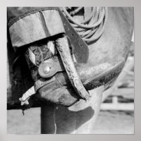 Vintage Cowboy Boot e Fotografia Espur