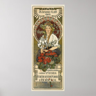 Poster Vintage Czechoslovakian Fair