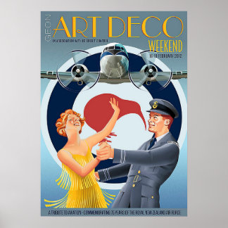 Poster vintage de arte