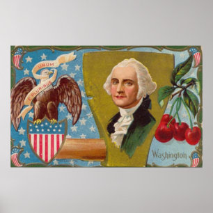 Poster vintage de George Washington