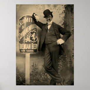 Poster Vintage de Schmitt & Schwanenfluegel