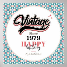 Vintage desde - 1979